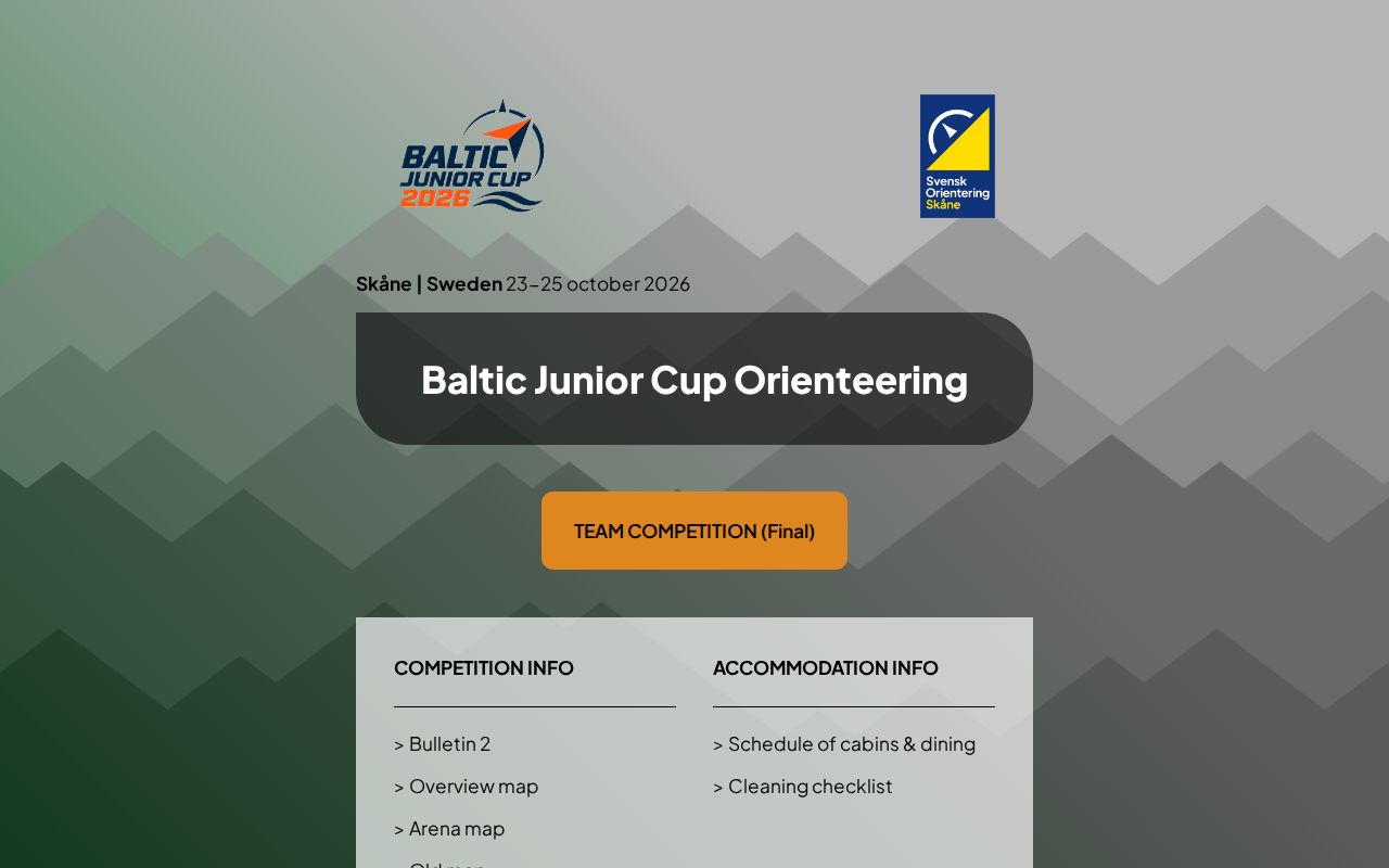 Baltic Junior Cup 2026